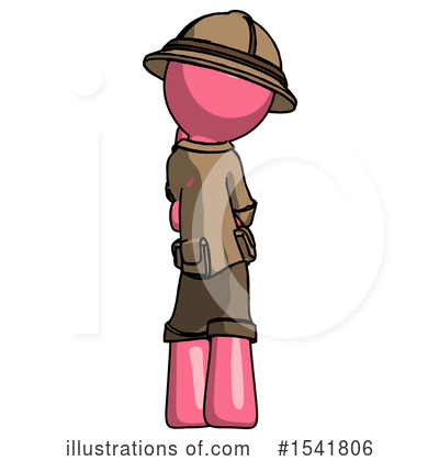 Royalty-Free (RF) Pink Design Mascot Clipart Illustration by Leo Blanchette - Stock Sample #1541806