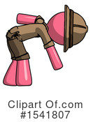 Pink Design Mascot Clipart #1541807 by Leo Blanchette