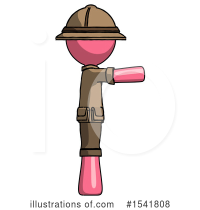 Royalty-Free (RF) Pink Design Mascot Clipart Illustration by Leo Blanchette - Stock Sample #1541808