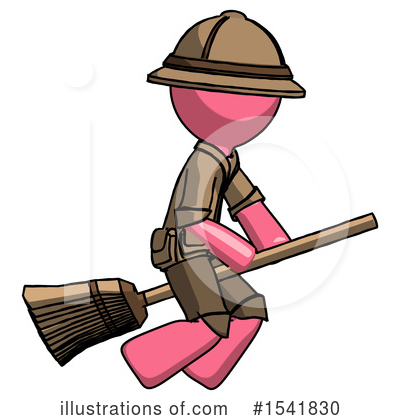 Royalty-Free (RF) Pink Design Mascot Clipart Illustration by Leo Blanchette - Stock Sample #1541830