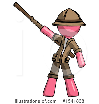 Royalty-Free (RF) Pink Design Mascot Clipart Illustration by Leo Blanchette - Stock Sample #1541838