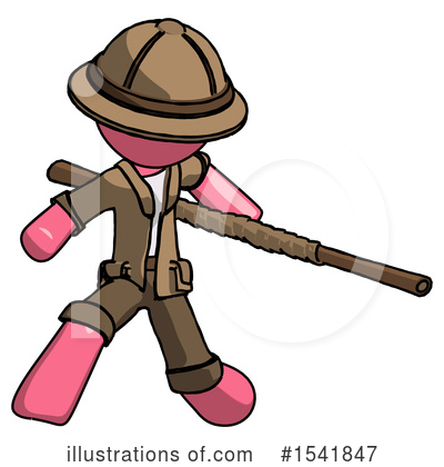 Royalty-Free (RF) Pink Design Mascot Clipart Illustration by Leo Blanchette - Stock Sample #1541847