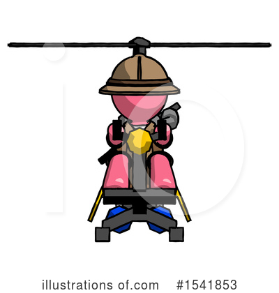 Royalty-Free (RF) Pink Design Mascot Clipart Illustration by Leo Blanchette - Stock Sample #1541853