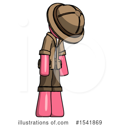 Royalty-Free (RF) Pink Design Mascot Clipart Illustration by Leo Blanchette - Stock Sample #1541869