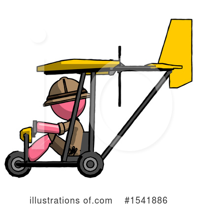 Royalty-Free (RF) Pink Design Mascot Clipart Illustration by Leo Blanchette - Stock Sample #1541886