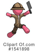 Pink Design Mascot Clipart #1541898 by Leo Blanchette