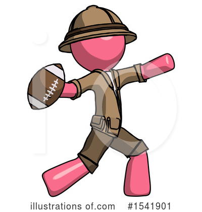 Royalty-Free (RF) Pink Design Mascot Clipart Illustration by Leo Blanchette - Stock Sample #1541901
