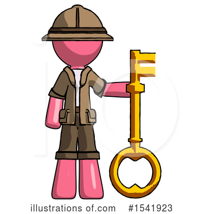 Royalty-Free (RF) Pink Design Mascot Clipart Illustration by Leo Blanchette - Stock Sample #1541923