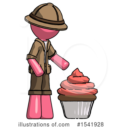 Royalty-Free (RF) Pink Design Mascot Clipart Illustration by Leo Blanchette - Stock Sample #1541928
