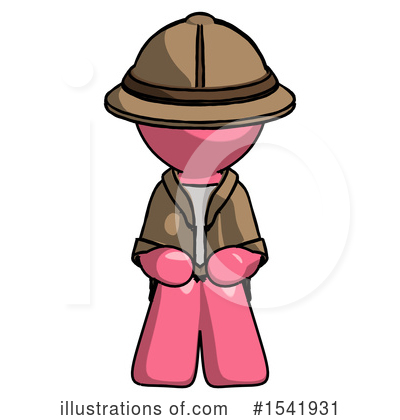 Royalty-Free (RF) Pink Design Mascot Clipart Illustration by Leo Blanchette - Stock Sample #1541931