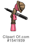 Pink Design Mascot Clipart #1541939 by Leo Blanchette