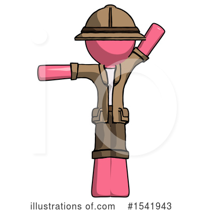 Royalty-Free (RF) Pink Design Mascot Clipart Illustration by Leo Blanchette - Stock Sample #1541943