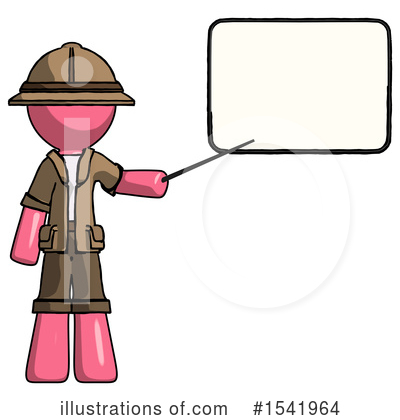 Royalty-Free (RF) Pink Design Mascot Clipart Illustration by Leo Blanchette - Stock Sample #1541964