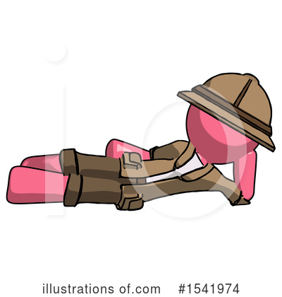 Royalty-Free (RF) Pink Design Mascot Clipart Illustration by Leo Blanchette - Stock Sample #1541974