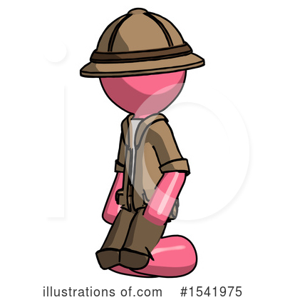 Royalty-Free (RF) Pink Design Mascot Clipart Illustration by Leo Blanchette - Stock Sample #1541975