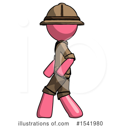 Royalty-Free (RF) Pink Design Mascot Clipart Illustration by Leo Blanchette - Stock Sample #1541980