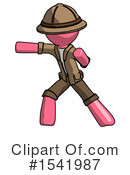 Pink Design Mascot Clipart #1541987 by Leo Blanchette