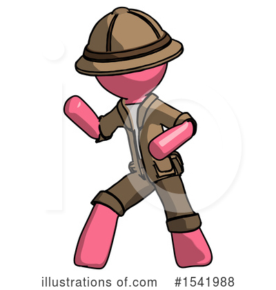 Royalty-Free (RF) Pink Design Mascot Clipart Illustration by Leo Blanchette - Stock Sample #1541988