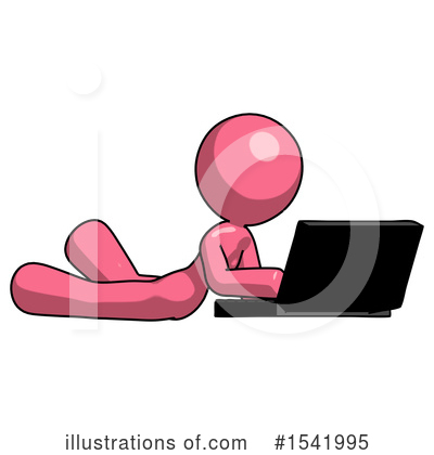 Royalty-Free (RF) Pink Design Mascot Clipart Illustration by Leo Blanchette - Stock Sample #1541995