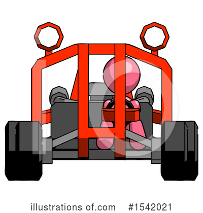 Royalty-Free (RF) Pink Design Mascot Clipart Illustration by Leo Blanchette - Stock Sample #1542021