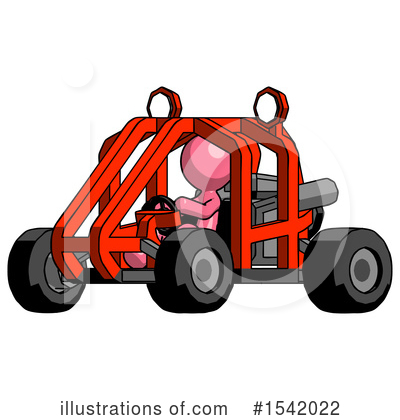 Royalty-Free (RF) Pink Design Mascot Clipart Illustration by Leo Blanchette - Stock Sample #1542022