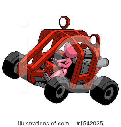 Royalty-Free (RF) Pink Design Mascot Clipart Illustration by Leo Blanchette - Stock Sample #1542025