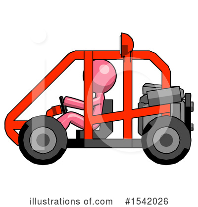 Royalty-Free (RF) Pink Design Mascot Clipart Illustration by Leo Blanchette - Stock Sample #1542026