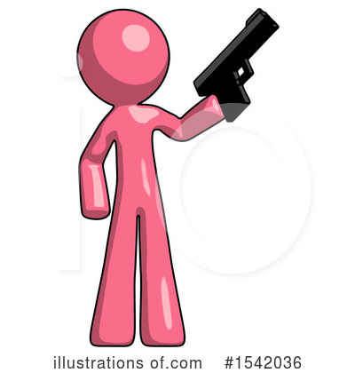 Royalty-Free (RF) Pink Design Mascot Clipart Illustration by Leo Blanchette - Stock Sample #1542036