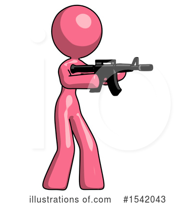 Royalty-Free (RF) Pink Design Mascot Clipart Illustration by Leo Blanchette - Stock Sample #1542043