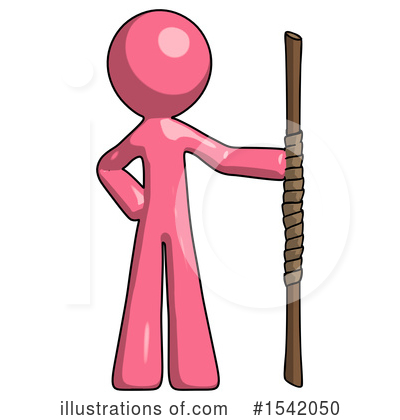 Royalty-Free (RF) Pink Design Mascot Clipart Illustration by Leo Blanchette - Stock Sample #1542050