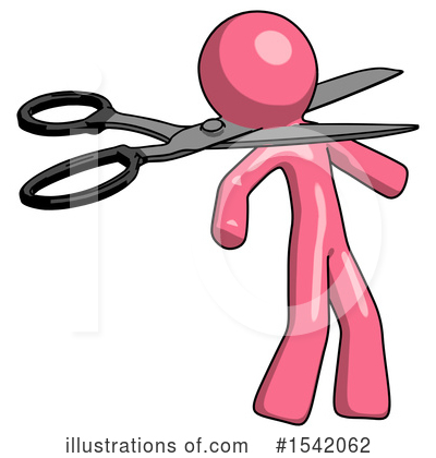 Royalty-Free (RF) Pink Design Mascot Clipart Illustration by Leo Blanchette - Stock Sample #1542062