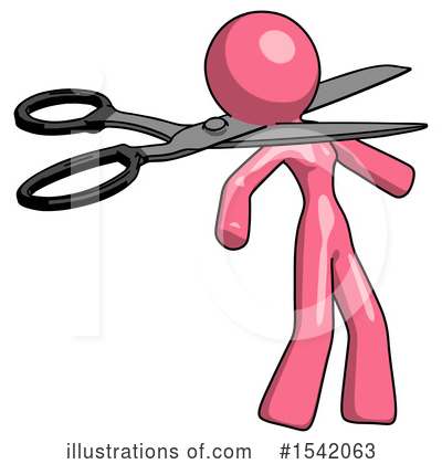 Royalty-Free (RF) Pink Design Mascot Clipart Illustration by Leo Blanchette - Stock Sample #1542063