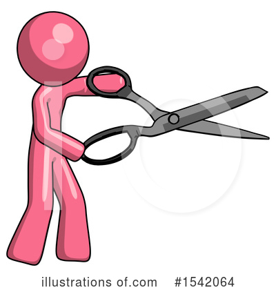 Royalty-Free (RF) Pink Design Mascot Clipart Illustration by Leo Blanchette - Stock Sample #1542064