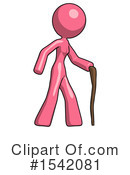 Pink Design Mascot Clipart #1542081 by Leo Blanchette