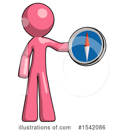 Royalty-Free (RF) Pink Design Mascot Clipart Illustration by Leo Blanchette - Stock Sample #1542086