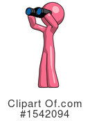 Pink Design Mascot Clipart #1542094 by Leo Blanchette