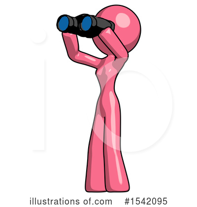 Royalty-Free (RF) Pink Design Mascot Clipart Illustration by Leo Blanchette - Stock Sample #1542095