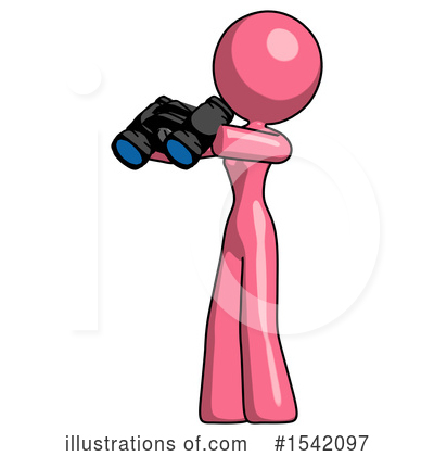 Royalty-Free (RF) Pink Design Mascot Clipart Illustration by Leo Blanchette - Stock Sample #1542097