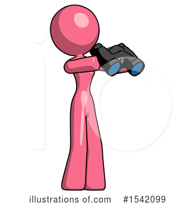 Royalty-Free (RF) Pink Design Mascot Clipart Illustration by Leo Blanchette - Stock Sample #1542099