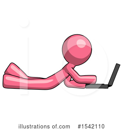 Royalty-Free (RF) Pink Design Mascot Clipart Illustration by Leo Blanchette - Stock Sample #1542110
