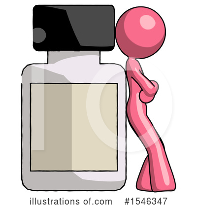 Royalty-Free (RF) Pink Design Mascot Clipart Illustration by Leo Blanchette - Stock Sample #1546347
