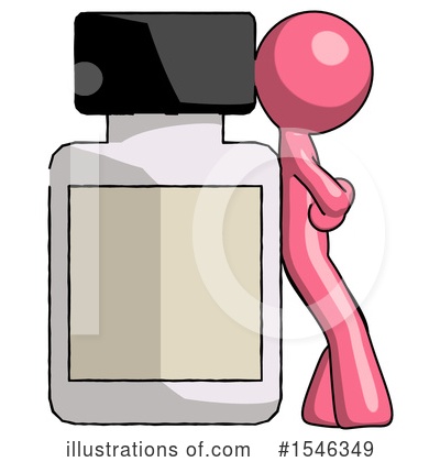 Royalty-Free (RF) Pink Design Mascot Clipart Illustration by Leo Blanchette - Stock Sample #1546349