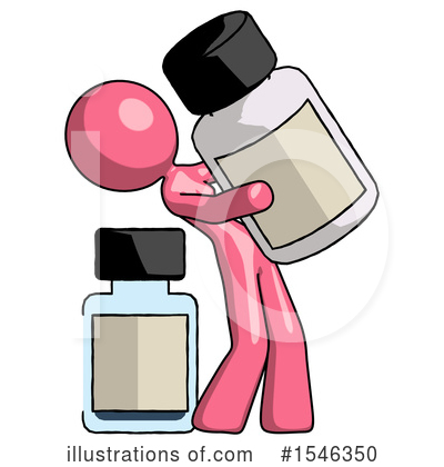 Royalty-Free (RF) Pink Design Mascot Clipart Illustration by Leo Blanchette - Stock Sample #1546350