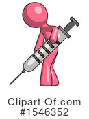 Pink Design Mascot Clipart #1546352 by Leo Blanchette