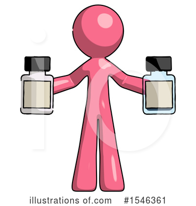 Royalty-Free (RF) Pink Design Mascot Clipart Illustration by Leo Blanchette - Stock Sample #1546361