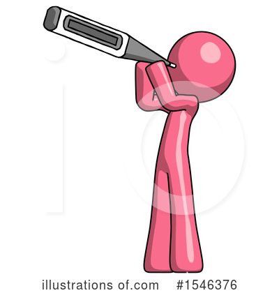Royalty-Free (RF) Pink Design Mascot Clipart Illustration by Leo Blanchette - Stock Sample #1546376