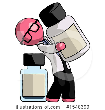Royalty-Free (RF) Pink Design Mascot Clipart Illustration by Leo Blanchette - Stock Sample #1546399