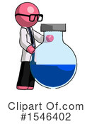 Pink Design Mascot Clipart #1546402 by Leo Blanchette
