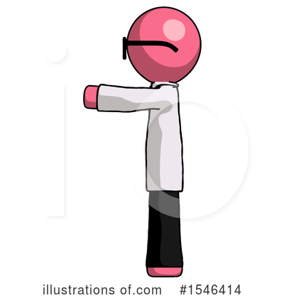 Royalty-Free (RF) Pink Design Mascot Clipart Illustration by Leo Blanchette - Stock Sample #1546414