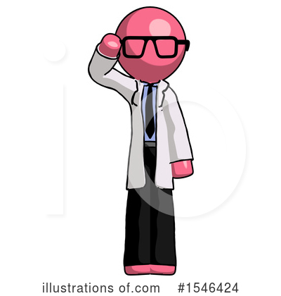 Royalty-Free (RF) Pink Design Mascot Clipart Illustration by Leo Blanchette - Stock Sample #1546424